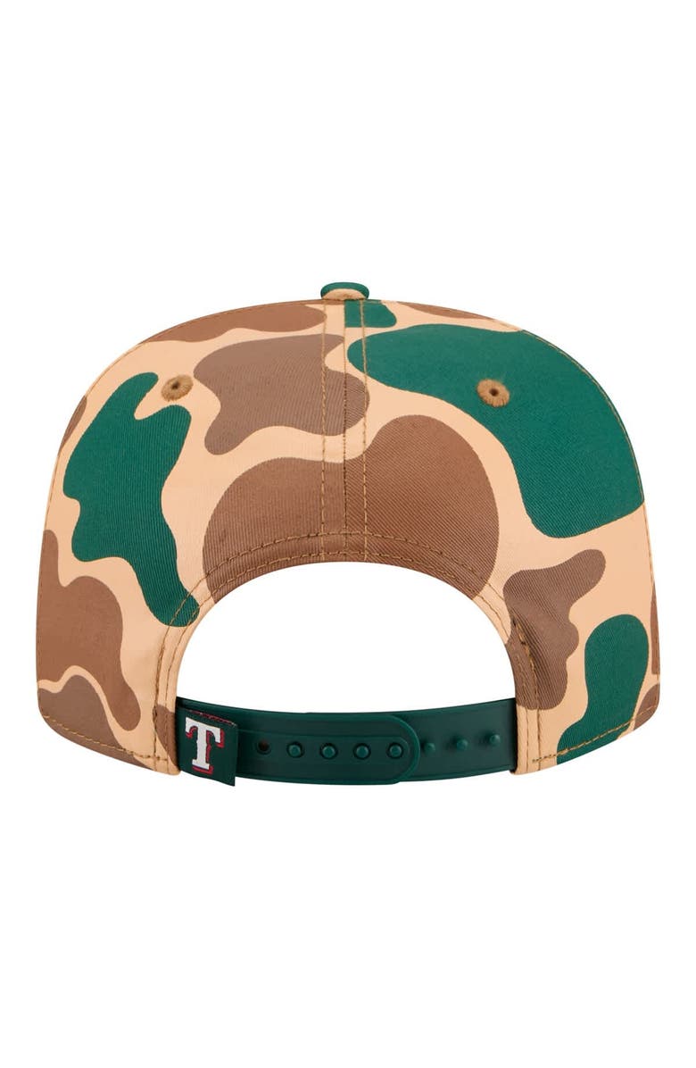 New Era Men's New Era Camo Texas Rangers Duck 19TWENTY Adjustable Hat, Alternate, color, Camo