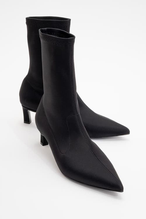 Prologue Shoes Lewin Pointed Toe Stiletto Boot