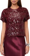 FIFTEEN TWENTY Stacey Sequin Top