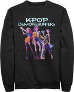 KPop Demon Hunters Men's KPop Demon Hunters Girls Group Shot  Sweatshirt