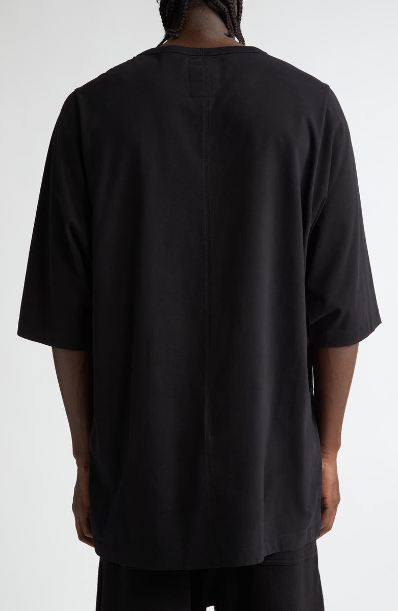 Moncler x Rick Owens Logo Patch Cotton T-Shirt, Alternate, color,