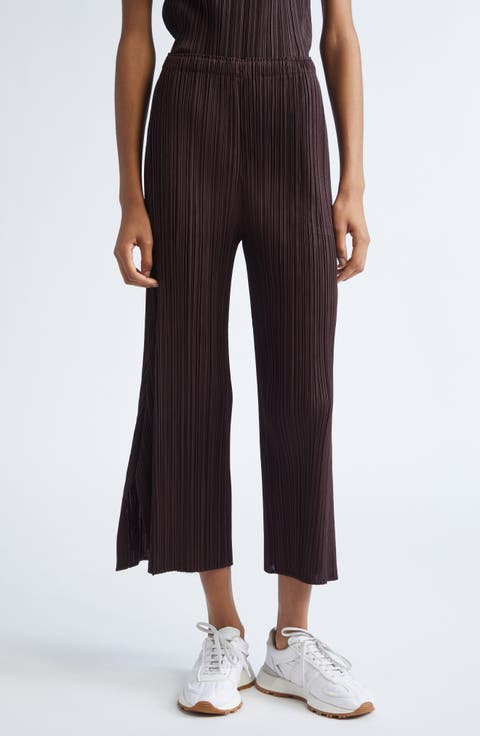 PLEATS PLEASE スリムパンツ Pleats Please Issey Miyake Thicker Bottom 1 パンツ