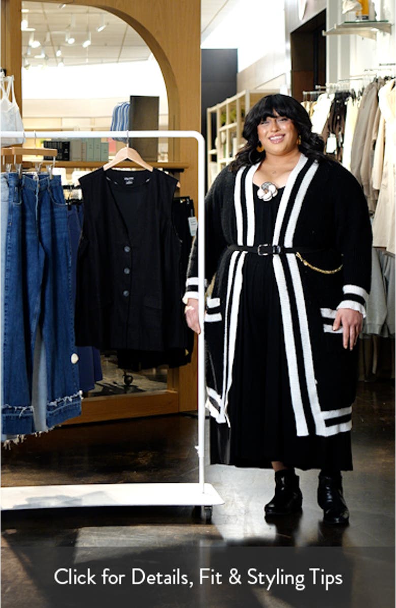 Nala Linen Blend Vest, sales video thumbnail