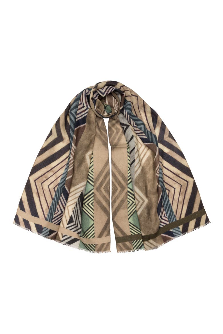 Corvara - Wool Scarf, Main, color, Tan