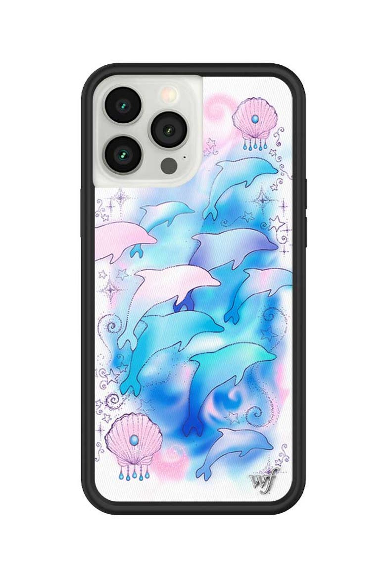 Dolphin Dreams iPhone Case, Main, color, White