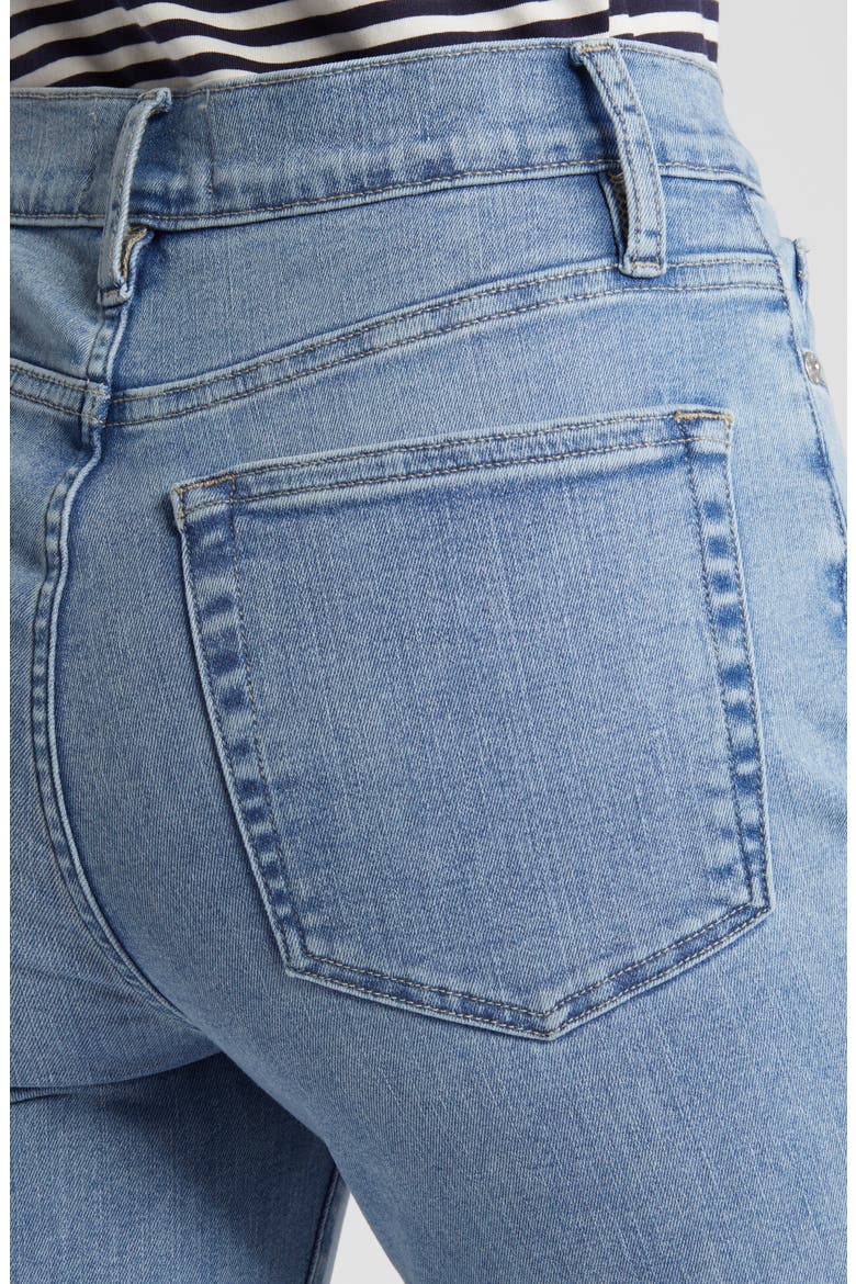 Le Easy Flare Raw Hem Jeans, Alternate, color, BABITZ