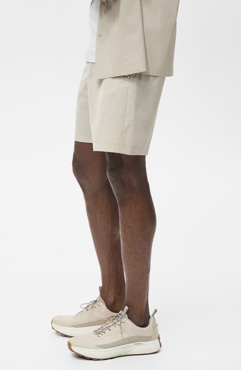 MANGO Water Repellent CoolMax<sup>®</sup> Bermuda Shorts, Alternate, color, Beige