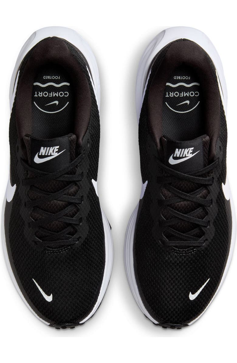 Nike Revolution 8 Running Shoe, Alternate, color, Black/ White/ Iron Grey