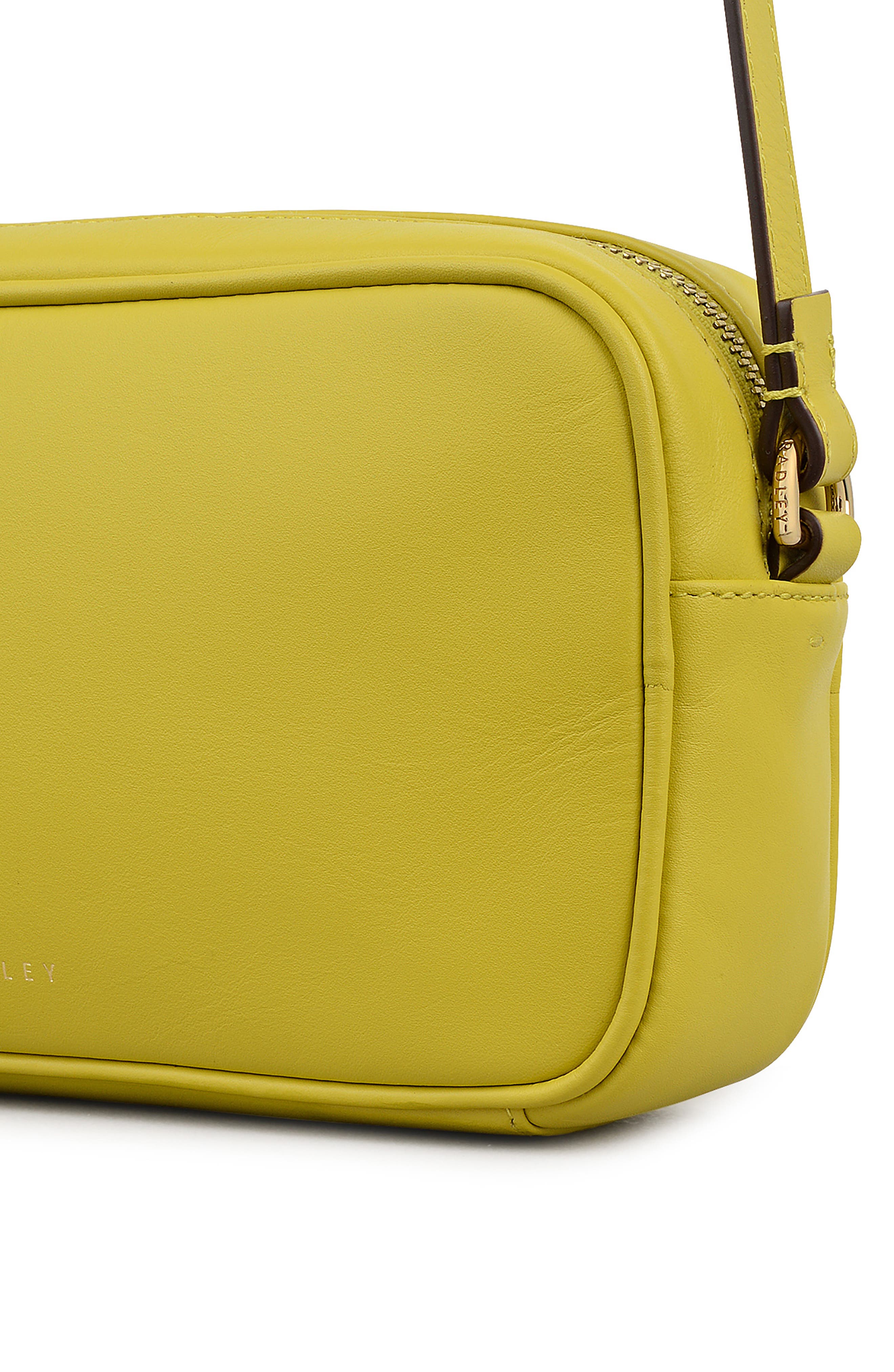 Radley Small Hadley Lane Crossbody Bag, Alternate, color, Limoncello