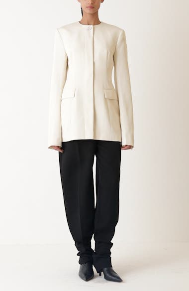 TOTEME Collarless Blazer | Nordstrom TOTEME Collarless Blazer | Nordstrom