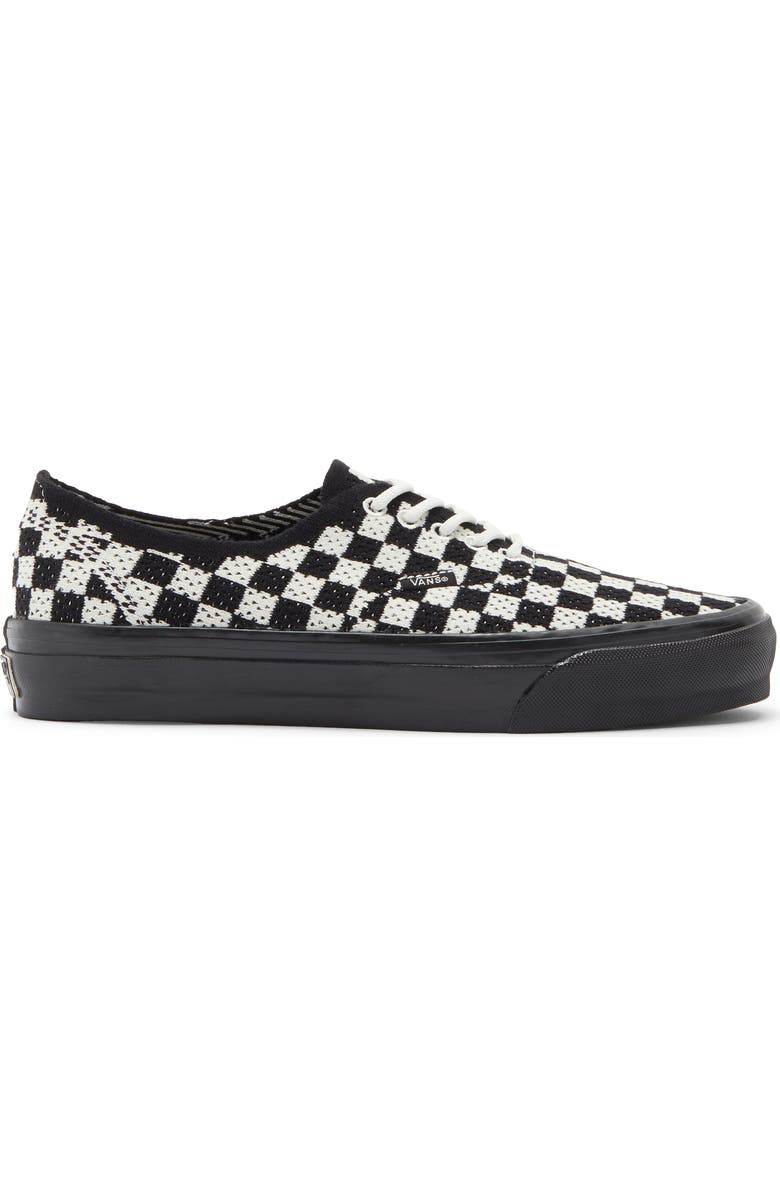 Vans Authentic 44 EK Sneaker, Alternate, color, Punk Check Black/Marshmallow