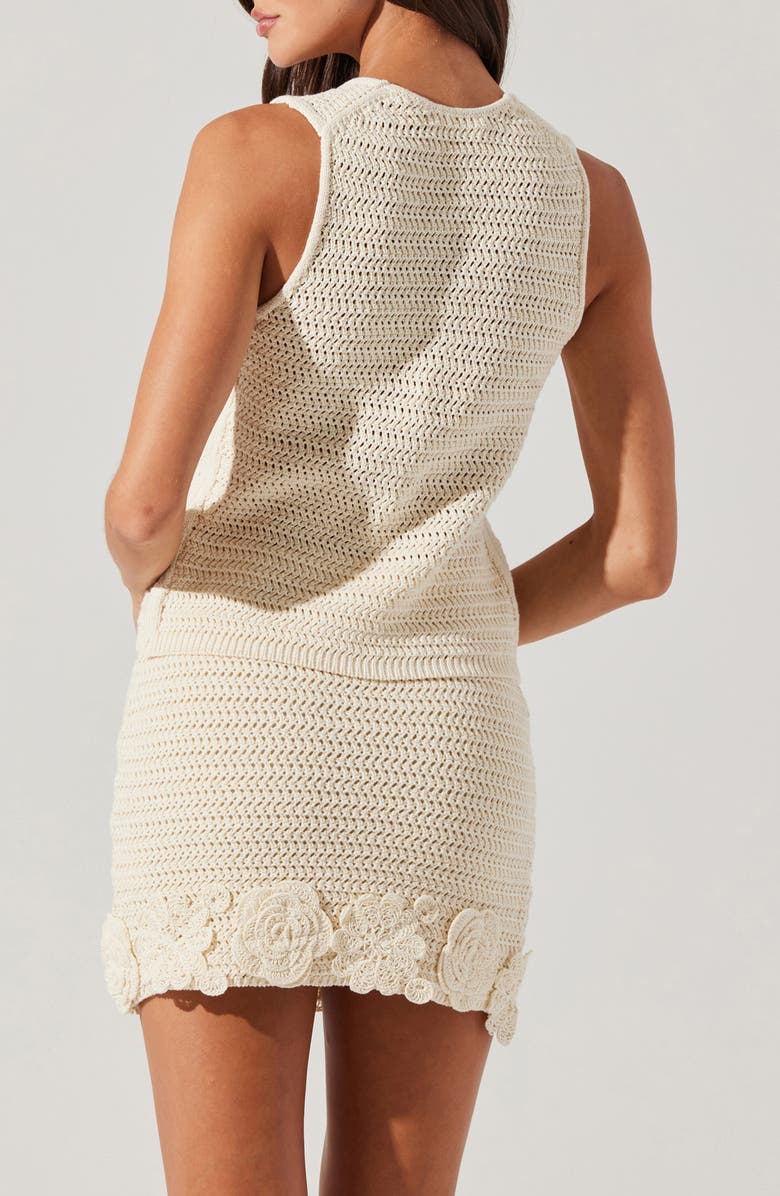 ASTR the Label Taimi Sweater Vest, Alternate, color, Natural