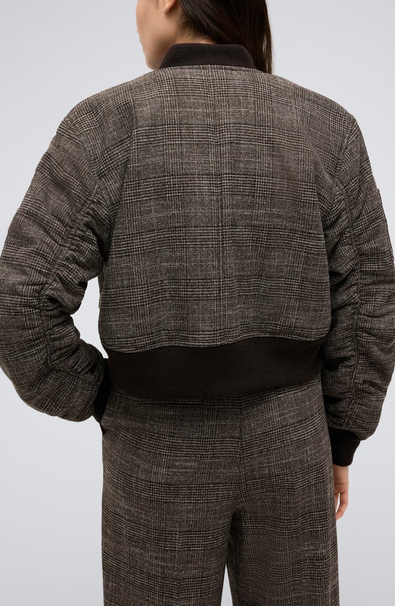 Kenneth Cole Plaid Crop Bomber, Alternate, color, 