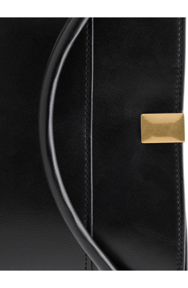 MANGO Faux Leather Bucket Bag, Alternate, color,