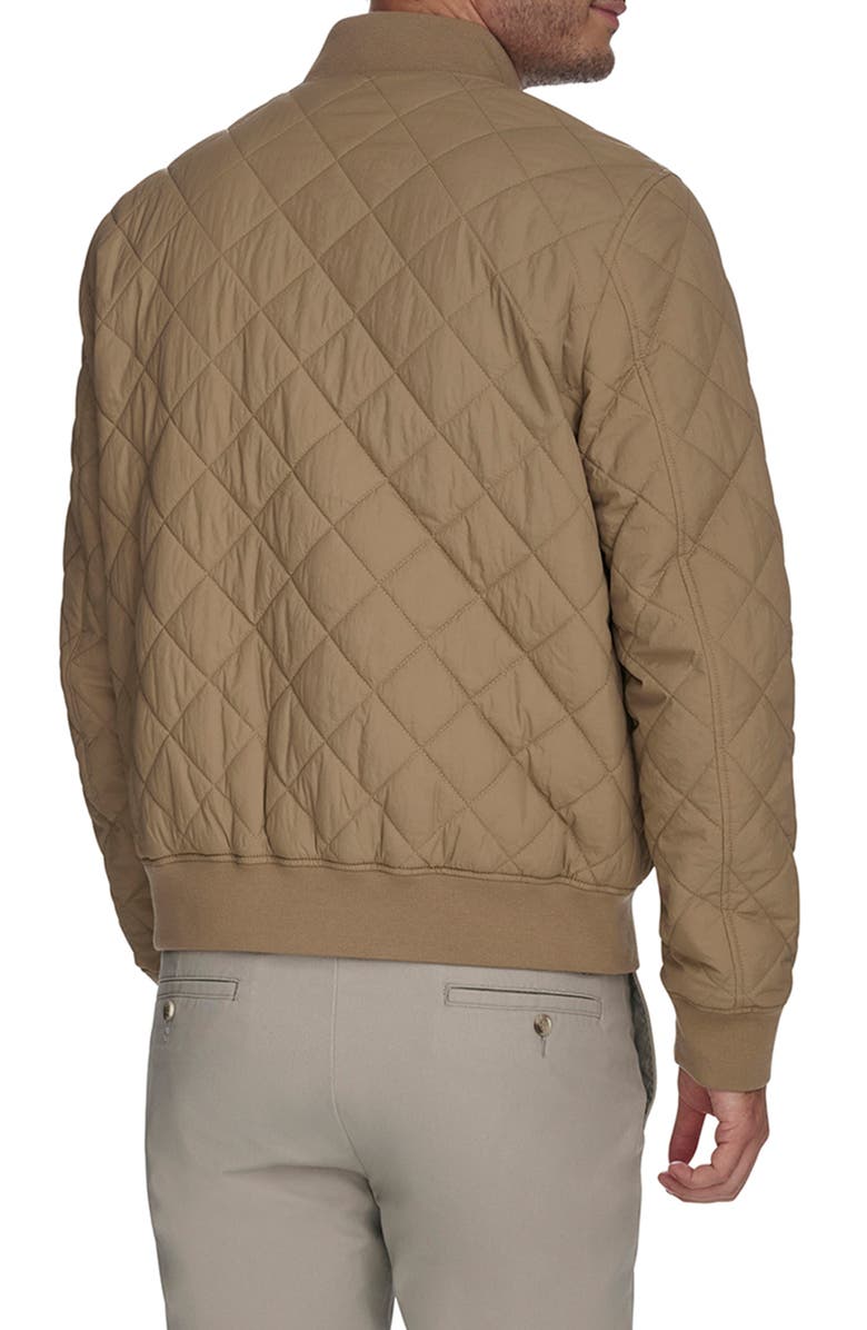 Levi's<sup>®</sup> Quilted Nylon Bomber Jacket, Alternate, color, Light Taupe