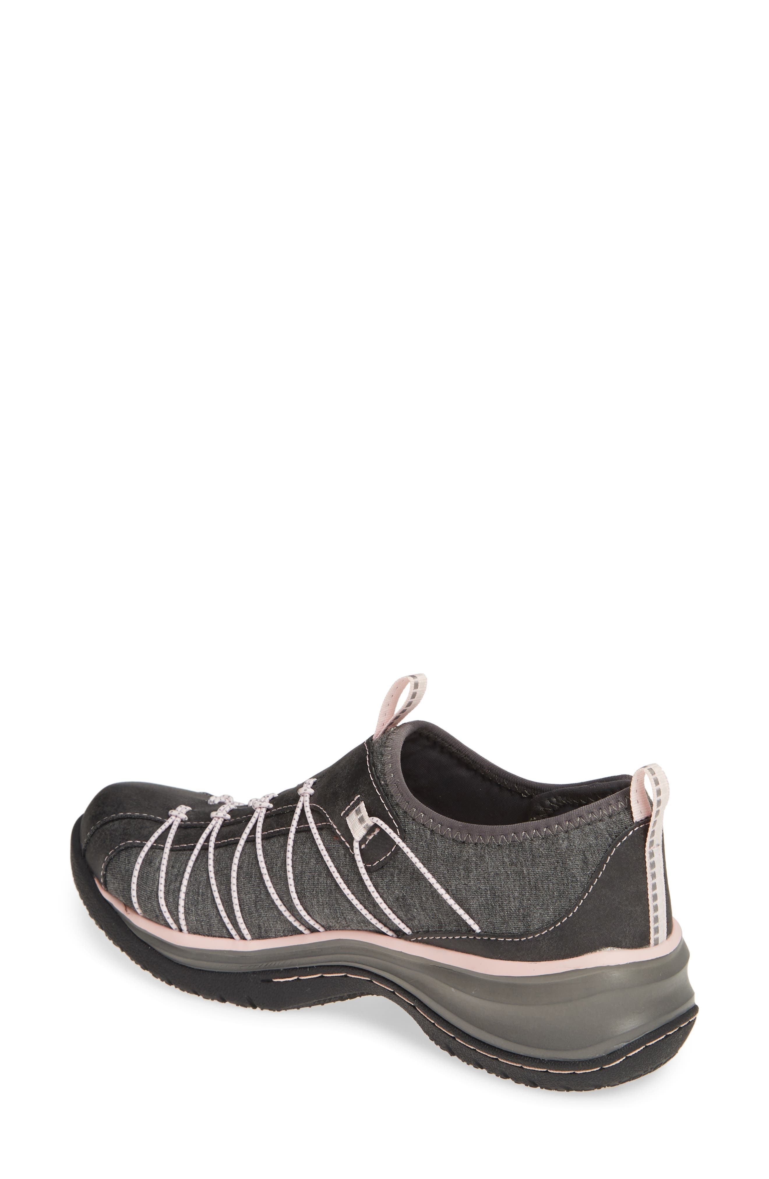 Spirit Encore Sneaker, Alternate, color, CHARCOAL/ PETAL FAUX LEATHER