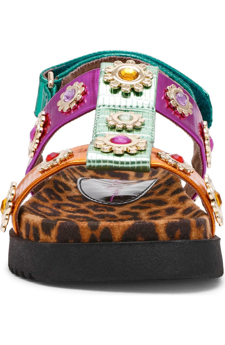 Betsey Johnson Kids' Madox Sandal, Alternate, color, Metallic Multi