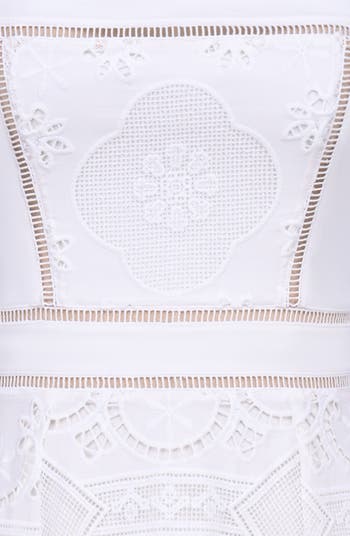 Ava Embroidered A-Line Dress
