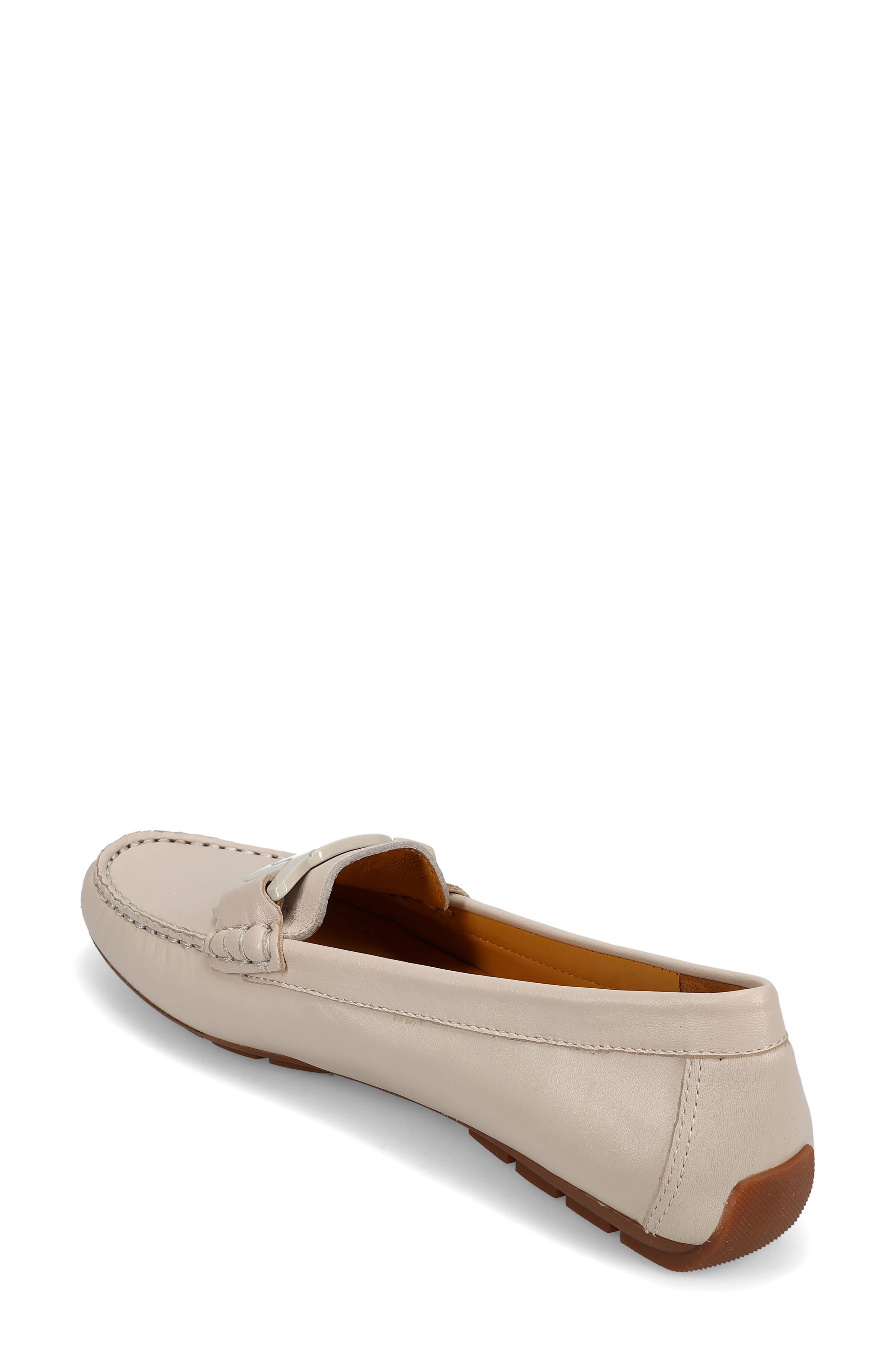 Aiker Driving Loafer, Alternate, color, BONE