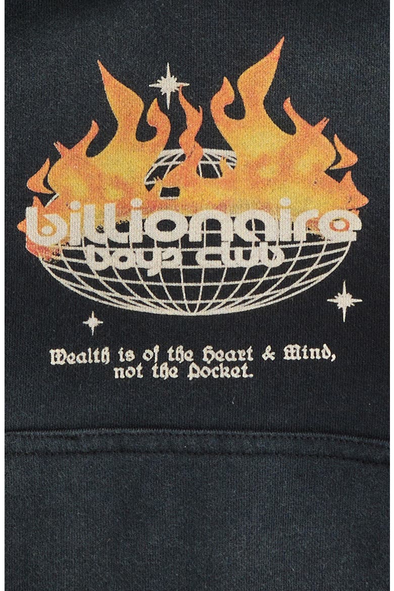 Kids' BB Desert Pullover Hoodie, Alternate, color, BLACK