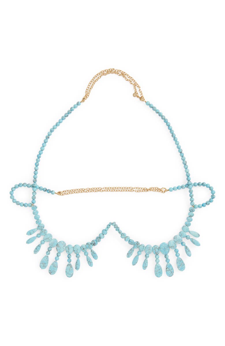 Cult Gaia Gabrie Bralette, Main, color, Ibiza Turquoise