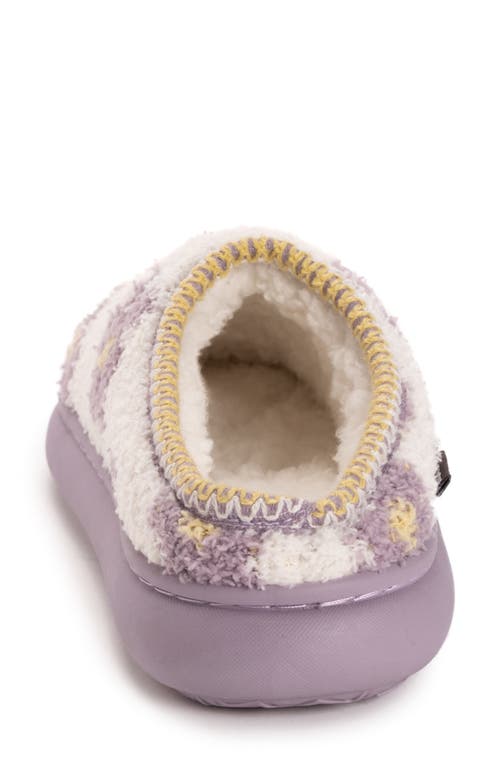 Muk Luks Janna Cozy Crew Faux Shearling Lined Clog