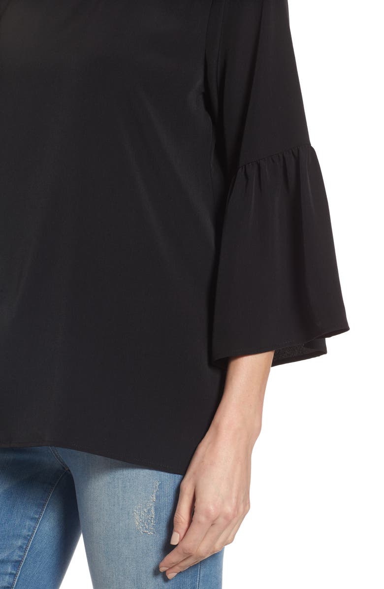 Bobeau Bell Sleeve Blouse, Alternate, color, 