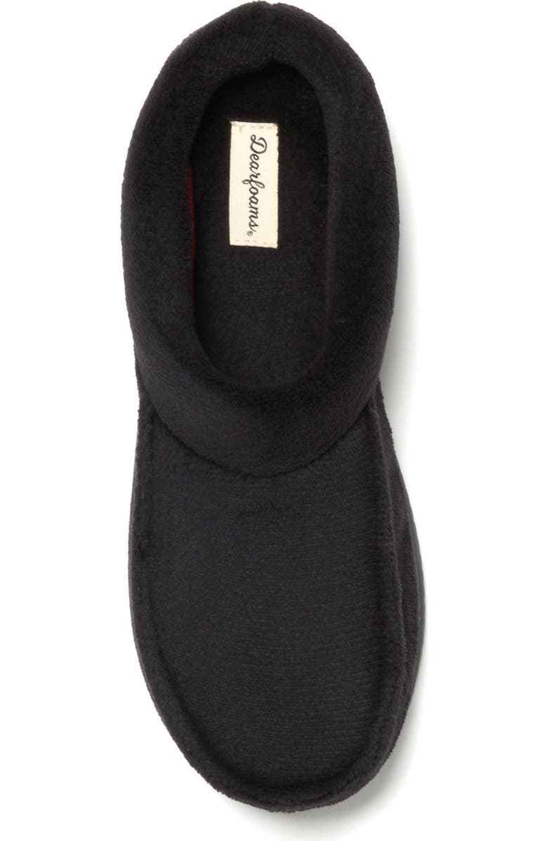 DEARFOAMS Corby Terry Clog Slipper, Alternate, color, Black