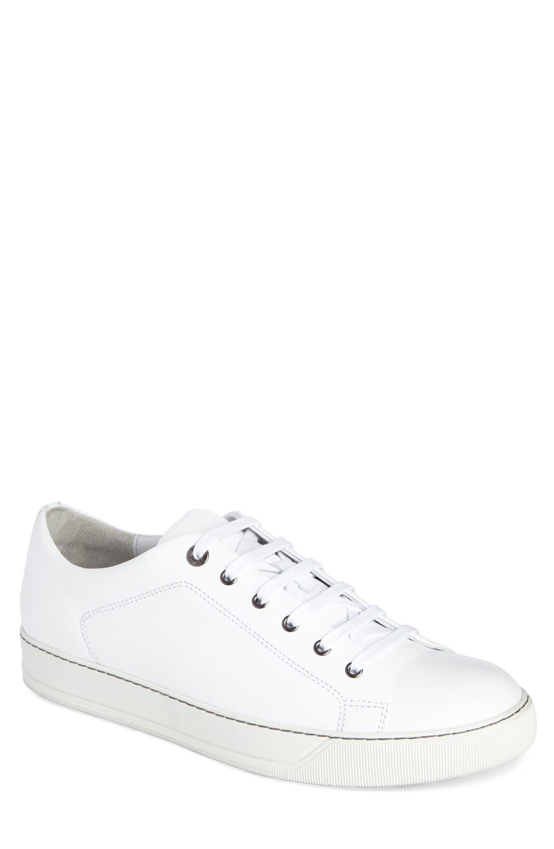 Lanvin Low Top Cap Toe Sneaker, Main, color, 