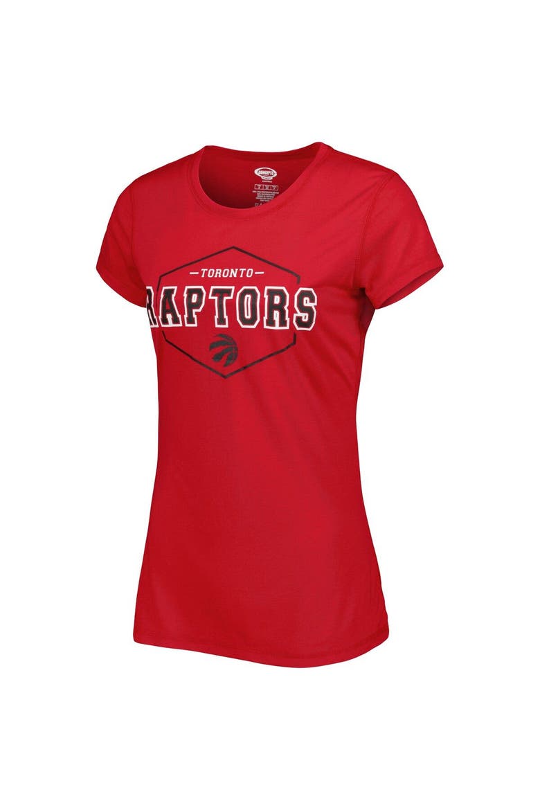Women's Concepts Sport Red/Black Toronto Raptors Badge T-Shirt & Pajama Pants Sleep Set, Alternate, color, Red