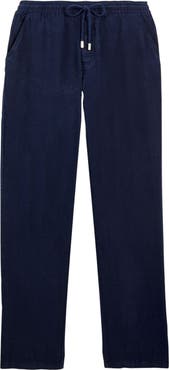 Vilebrequin Men's Solid Linen Pants