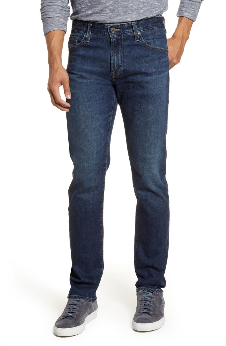 AG Tellis Slim Fit Jeans, Main, color, 