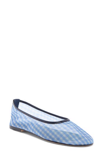 Steve Madden Meadow Flat In Blue
