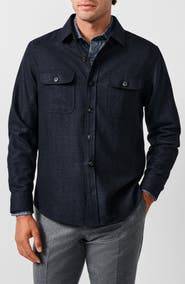 David Donahue Moore Wool Overshirt