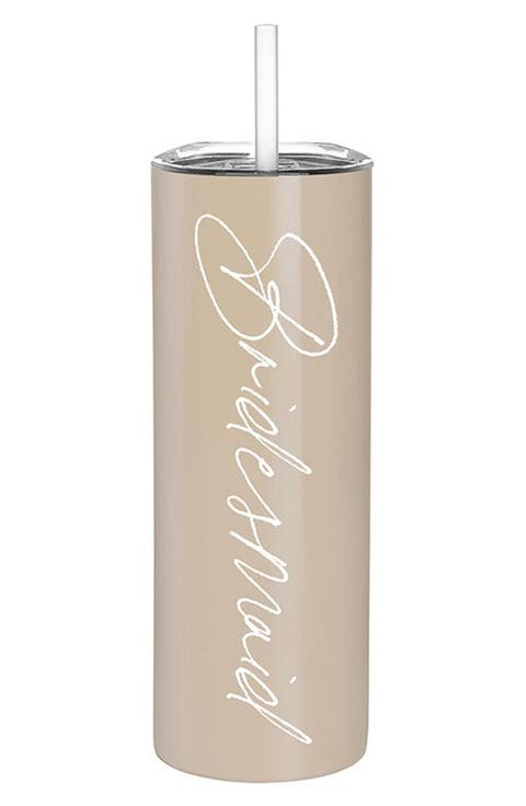 Bridesmaid Skinny Tumbler