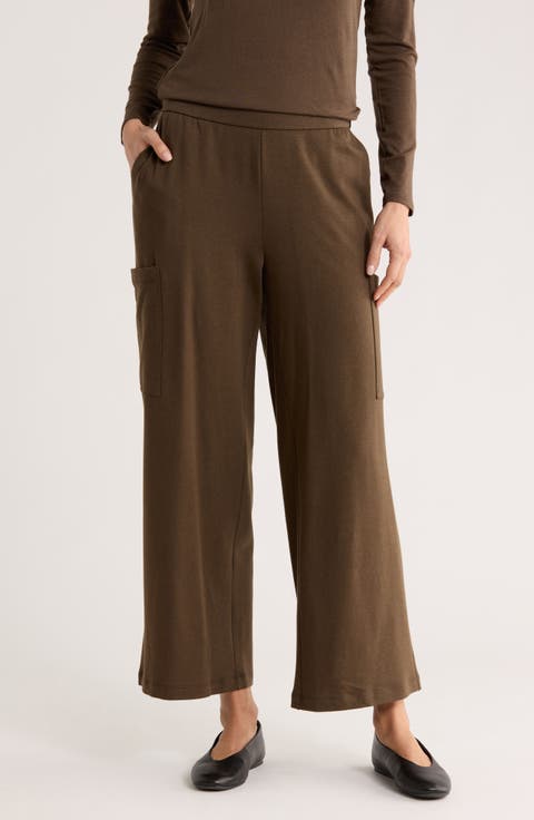 Wide Leg Cargo Pants