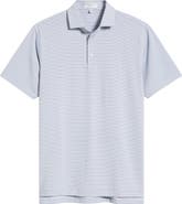 Peter Millar Daven Stripe Performance Jersey Polo