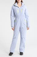Free People All Prepped Quilted Waterproof Snowsuit with Removable Hood