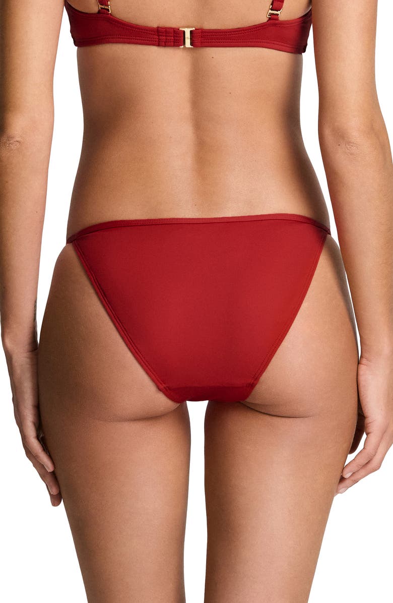 Lauren Ralph Lauren Logo Bikini Bottoms, Alternate, color, 