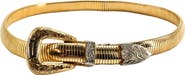 MADISON BEVERLY HILLS Vintage 1970's Western Snake Stretch Belt