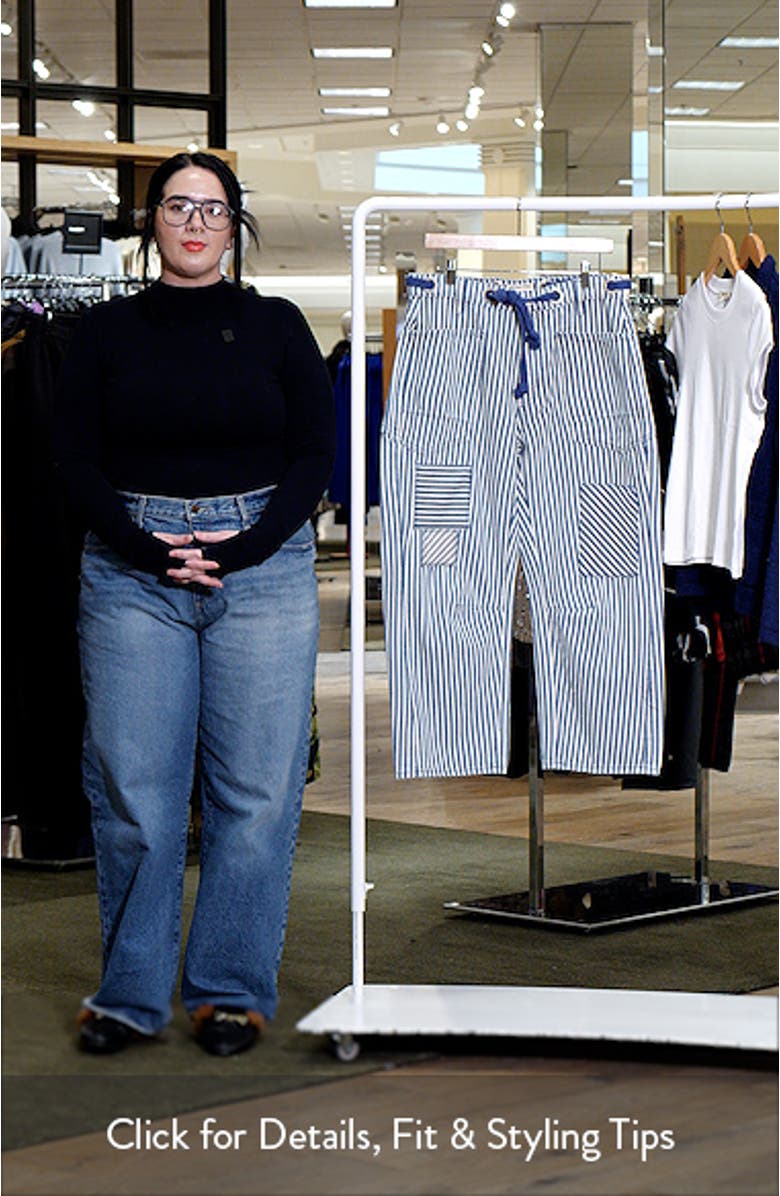 Moxie Railroad Stripe Pants