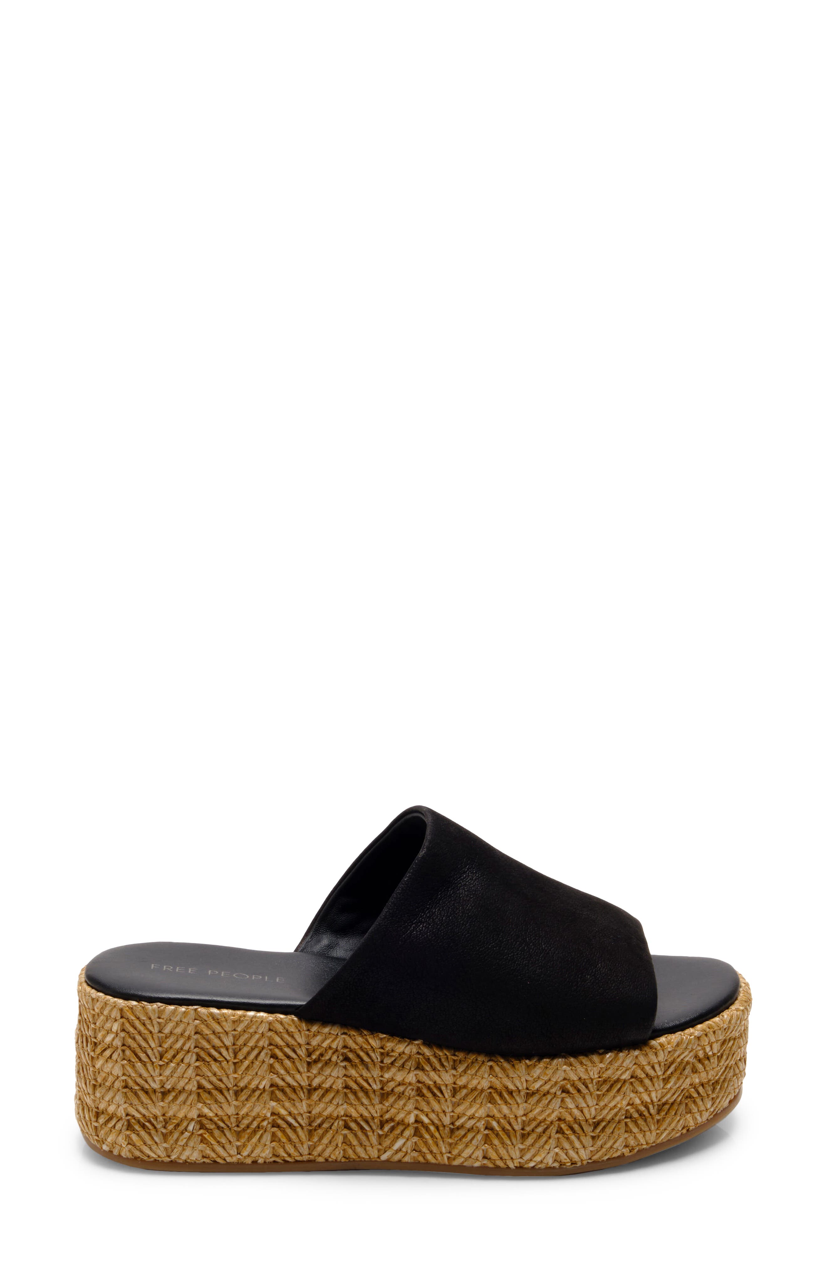 Free People Harbor Platform Sandal, Alternate, color, 