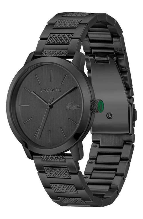 Lacoste L.12.12 Metropole Bracelet Watch, 39mm In Black