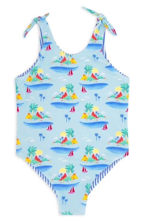 Kids' Skye Reversible UPF 50+ One-Piece Swimsuit (Little Kid & Big Kid)