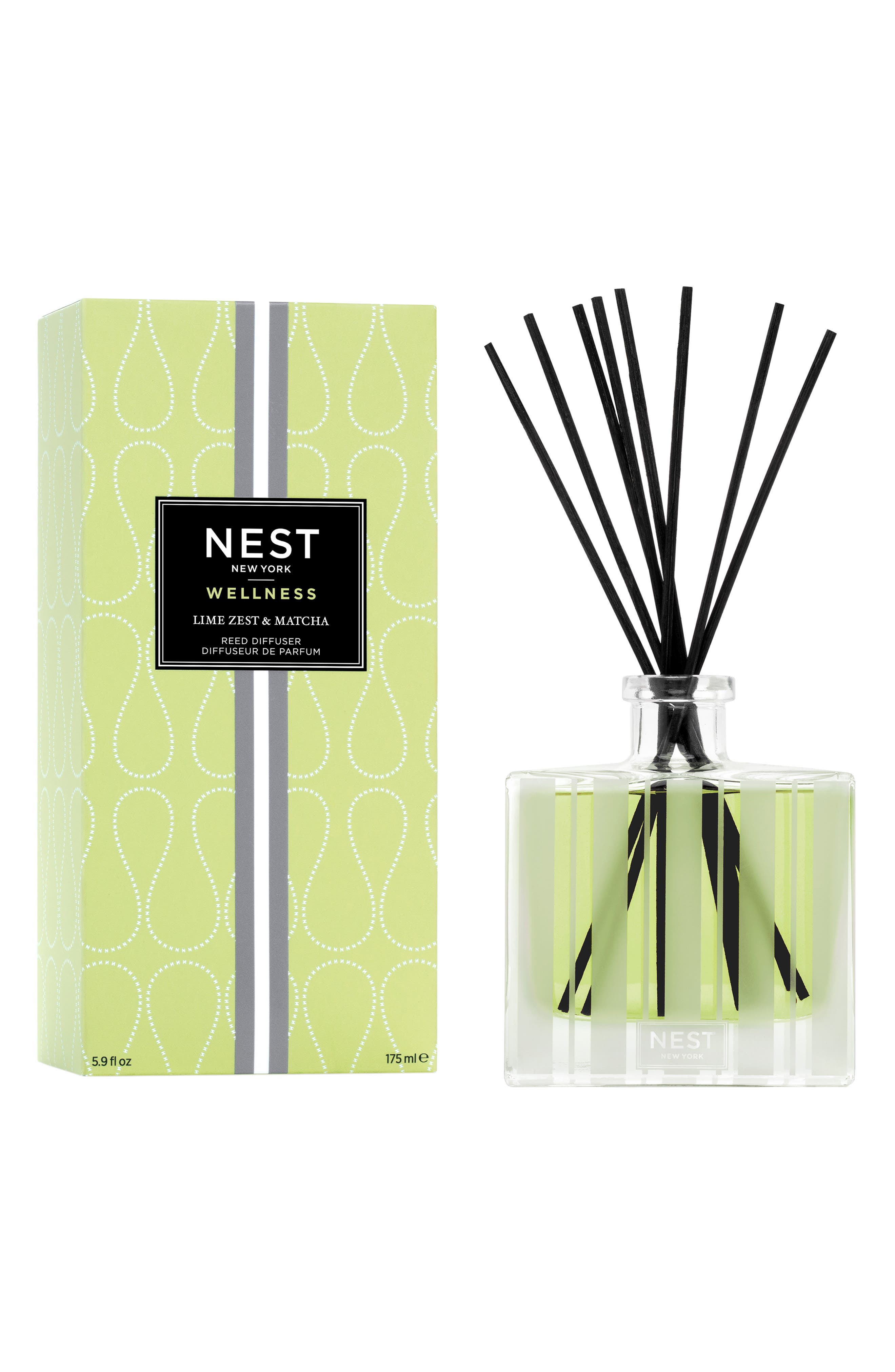 NEST New York Lime Zest & Matcha Reed Diffuser | Nordstromrack