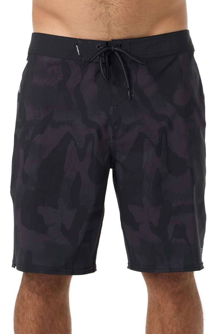 Hyperfreak TRVLR Enduro Swim Shorts, Main, color, BLACK