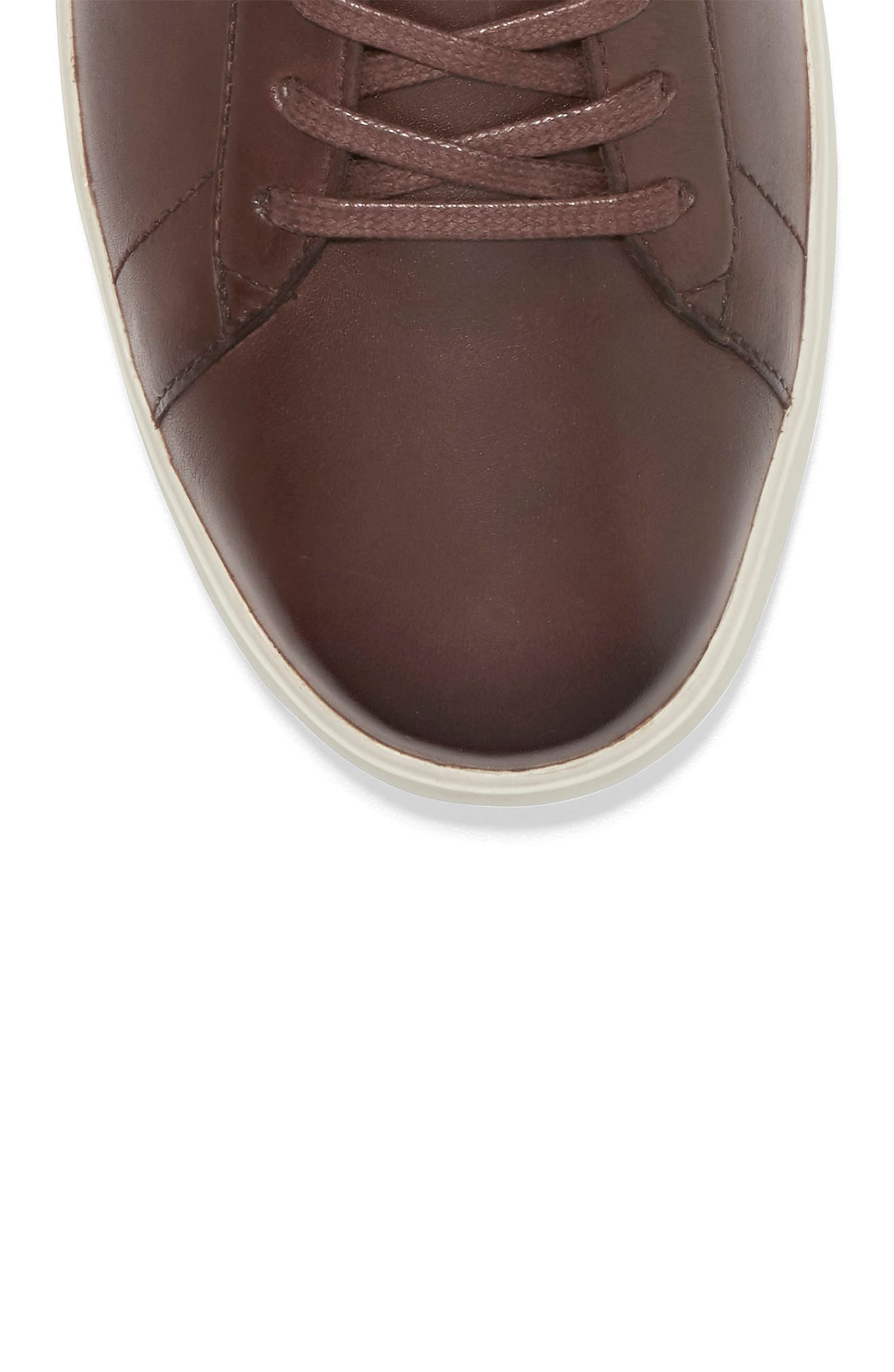 Reagan Sneaker, Alternate, color, CHESTNUT/ DARK BROWN/ IVORY