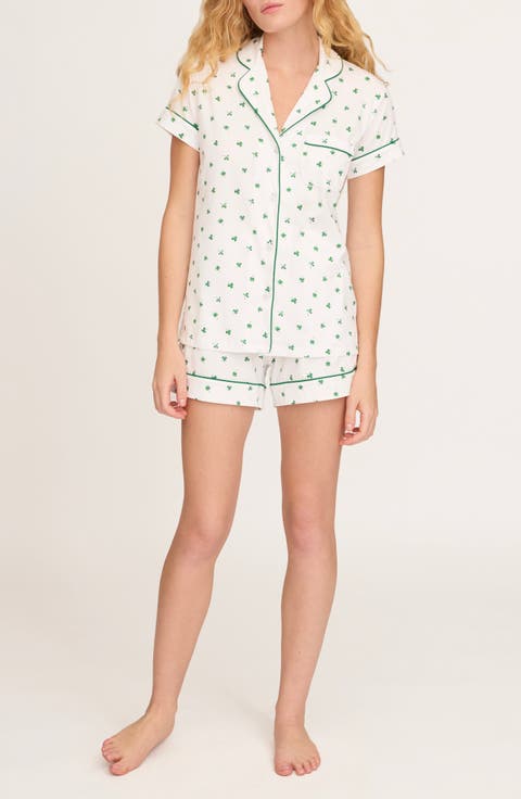 Featherweight Pima Cotton Short Pajamas