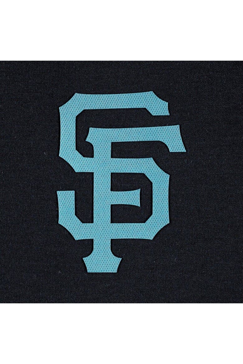 Men's Levelwear Black San Francisco Giants Ruckus Quarter-Zip Hoodie, Alternate, color, Black