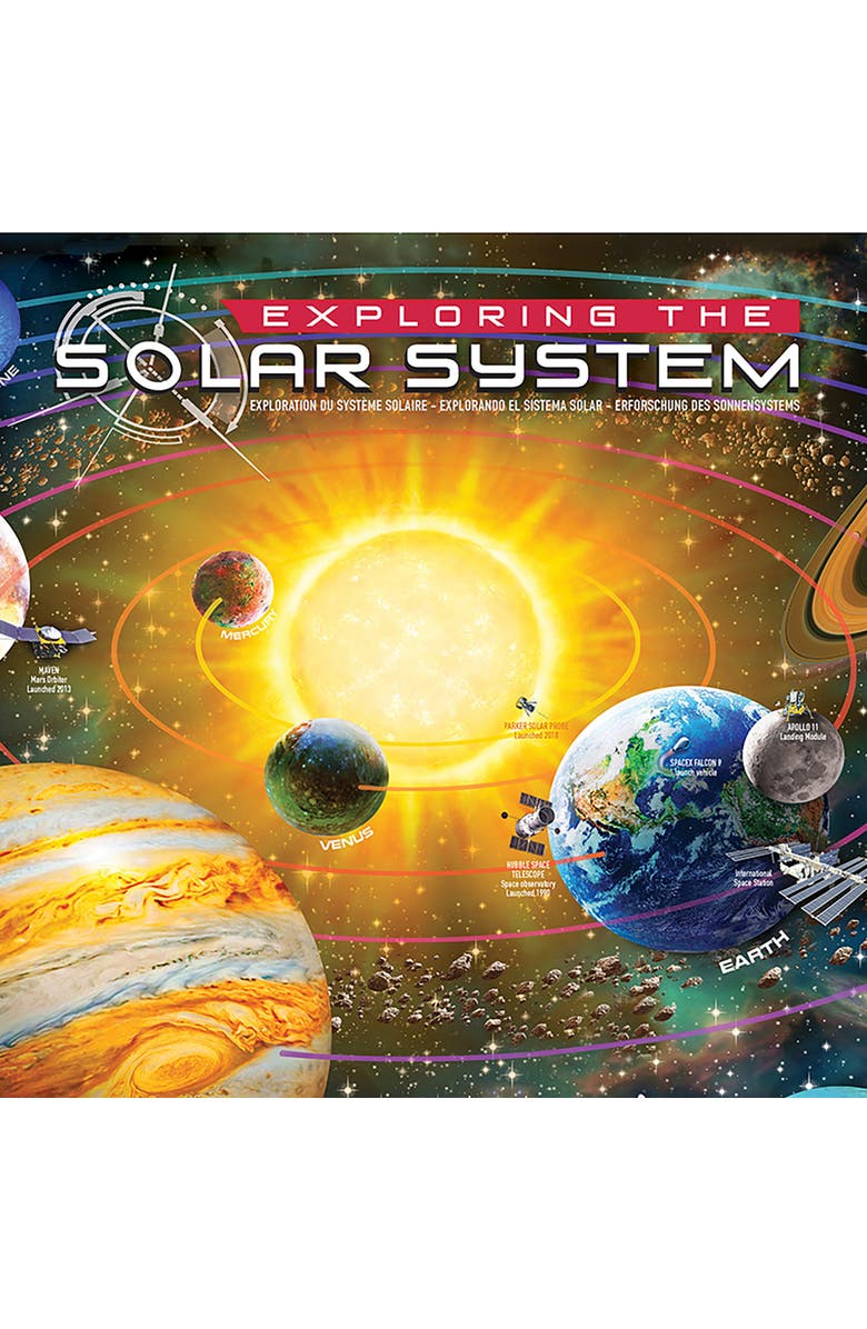 Eurographics Exploring the Solar System Puzzle, 200 Pieces, Alternate, color, Multicolored